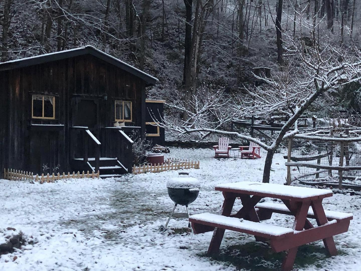 הוילה The Renovated Barn At Seneca Rocks מראה חיצוני תמונה